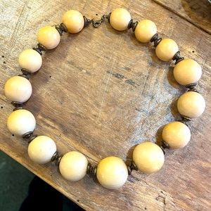 Vintage wood choker